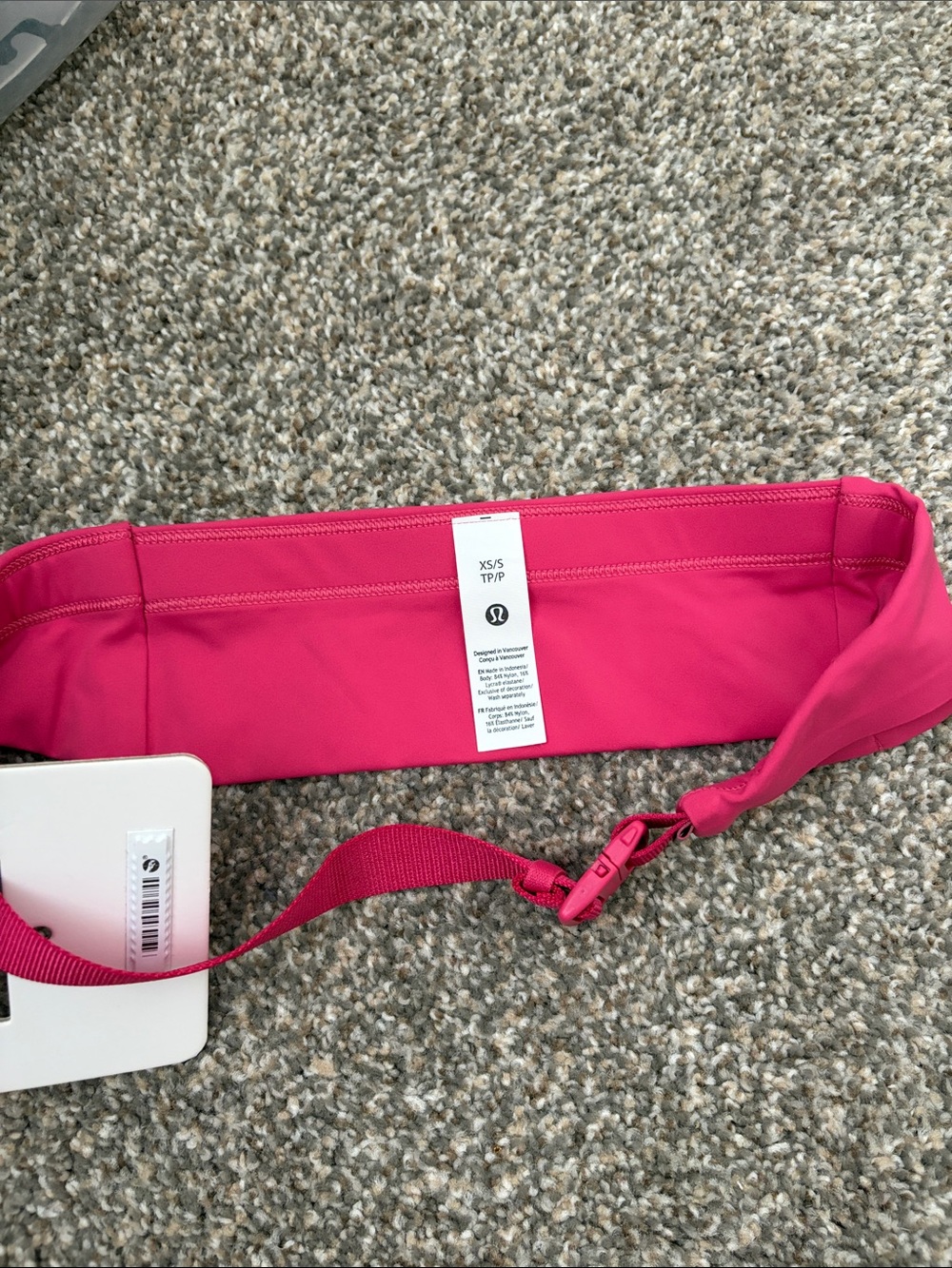Lululemon Pink Fast and Free Run Belt XS/S - Picture 2 of 2